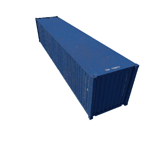 PBR 40ft Container 2018 Triangulate dirty